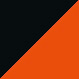 Black/Orange