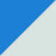 Aqua Blue/White