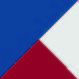 Light Royal Blue/Red/White