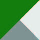 Kelly Green/Light Grey/White