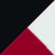 Black/Red/White