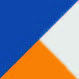 Light Royal Blue/Yellow/White