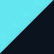 Aqua Blue/Black